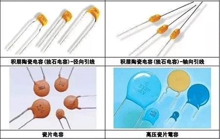 積層陶瓷電容(獨(dú)石電容)-徑向引線、積層陶瓷電容(獨(dú)石電容)-軸向引線、瓷片電容、高壓瓷片電容